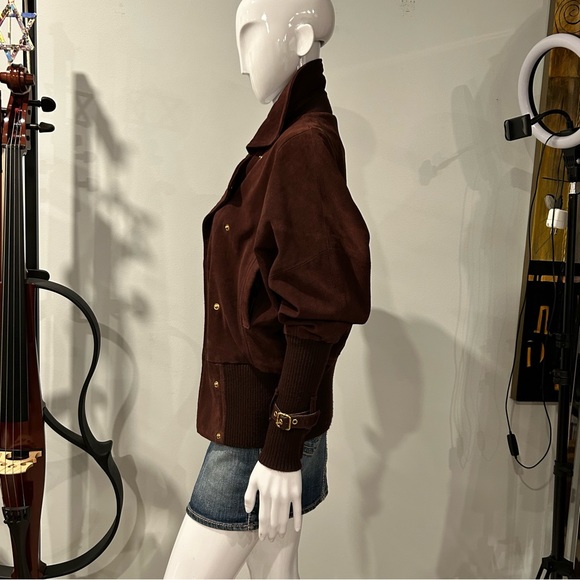 Marciano Y2K Goatskin Bomber Jacket - Picture 5 of 11